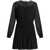 Michael Kors Michael Kors Ls Smock Mini Dress Clothing Black