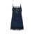 Off-White Off-White Lace 20S Slip Dress BLUE