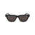 Saint Laurent Saint Laurent Eyewear Sunglasses 001 BLACK BLACK BLACK