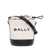 Bally Bally Bar Mini Bucket Bag WHITE