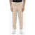 Neil Barrett Regular Fit Slim Fit Pants With Belt Loops Beige