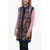 ETRO Buttoned Maxi Vest With Paisley Motif Multicolor