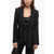 Stella McCartney Wool Blazer With Lurex Detailing Black