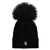 Moncler Grenoble Pom pom beanie Black