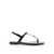 Saint Laurent Saint Laurent Cassandra Flat Sandals Black