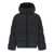 DAILY PAPER DAILY PAPER RELAXED BLACK HOODED PADDED JACKET Black