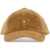 Ralph Lauren Velvet Ribbed Baseball Cap With Nine DISPATCH TAN