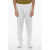 Neil Barrett Double-Pleat Slim Fit Pants With Elastic Waistband White