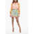 ZIMMERMANN Floral Patterned Silk Raie Romper Suit Multicolor