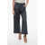 Max Mara S Cropped Fit Corfu Pants With Fringed Hem Blue