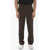 Neil Barrett Technical-Fabric Slim Fit Pants Brown