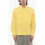 Neil Barrett Solid Color Loose Fit Shirt With Double Breast Pocket Yellow