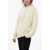 AMI ALEXANDRE MATTIUSSI Brushed Cotton Hoodie With Front Pocket White