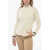 Armani Emporio Icon Turtleneck Cashmere Blend Sweater White