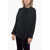 Fabiana Filippi Blended Silk Blouse With Shimmer Detail Black