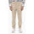 Neil Barrett Low-Wait Slim Fit Pants With Belt Loops Beige