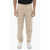 Neil Barrett Low-Wait Slim Fit Rem Pants With Drawstring Waist Beige