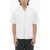 Neil Barrett Solid Color Short Sleeves Lightweight Overshirt White