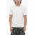 Neil Barrett Slim Fit Human With Extraordinary Vision Crew-Neck T-Shirt White