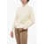 Elisabetta Franchi Turtleneck Daily Sweater With Patch Pockets White