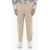 Neil Barrett Low-Wait Slim Fit Rem Pants With Drawstring Waist Beige