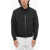 Neil Barrett Lightweight Skinny Fit Bomber Jacket With Zip Closure Black