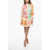 ZIMMERMANN Floral Patterned Raie Lantern Dress With Belt Multicolor