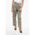 Fendi Twill Cotton Cargo Pants With Zipped Pockets Beige