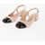 Michael Kors Michael Leather Perla Slingback Pumps With Patent Toe Heel 3 Pink