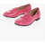 Moschino Love Patent Leather Loafers With Heart-Shaped Cut-Out Detail Pink