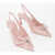 Salvatore Ferragamo Patent Leather Brilda Slingback Pumps With Point Toe 5,5Cm Pink