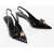 Salvatore Ferragamo Patent Leather Brilda Slingback Pumps With Point Toe 5,5Cm Black