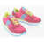 Saucony Nylon And Suede Jazz Original Low Top Sneakers Pink