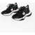 Moschino Love Mesh Sprint50 Low-Top Sneakers With Contrast Detail Black