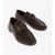 Valentino Garavani Garavani Leather Loafers With Embossed Monogram Brown