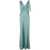 Alberta Ferretti Alberta Ferretti Satin Long Dress Clothing BLUE