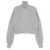 SPORTMAX Sportmax Wool Zipped Cardigan GREY