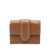 JACQUEMUS Jacquemus Le Compact Bambino Leather Wallet BROWN