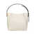 Valentino Garavani Valentino Garavani Vlogo Side Leather Bucket Bag WHITE