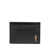 Saint Laurent Saint Laurent Cassandre-Logo Leather Cardholder Black