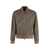 Burberry Burberry Wool Bomber-Style Jacket Beige