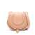 Chloe Chloé Marcie Small Leather Crossbody Bag Beige