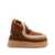 Mou Mou Mini Eskimo Platform Boots Brown