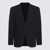 Giorgio Armani Giorgio Armani Dark Blue Virgin Wool Blazer MULTICOLOR