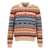 Loewe Loewe Jacquard Polo Sweater MULTICOLOR