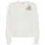 Brunello Cucinelli Brunello Cucinelli Cashmere Sweater With Embroidery WHITE