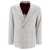 Brunello Cucinelli Brunello Cucinelli Deconstructed Prince Of Wales Blazer GREY