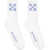 Off-White Off-White Arrow Mid Calf Socks WHITE