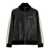 Palm Angels Palm Angels Logo Leather-Effect Bomber Jacket Black