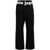 Palm Angels Palm Angels Cotton Trousers With Logo Print Multicolor